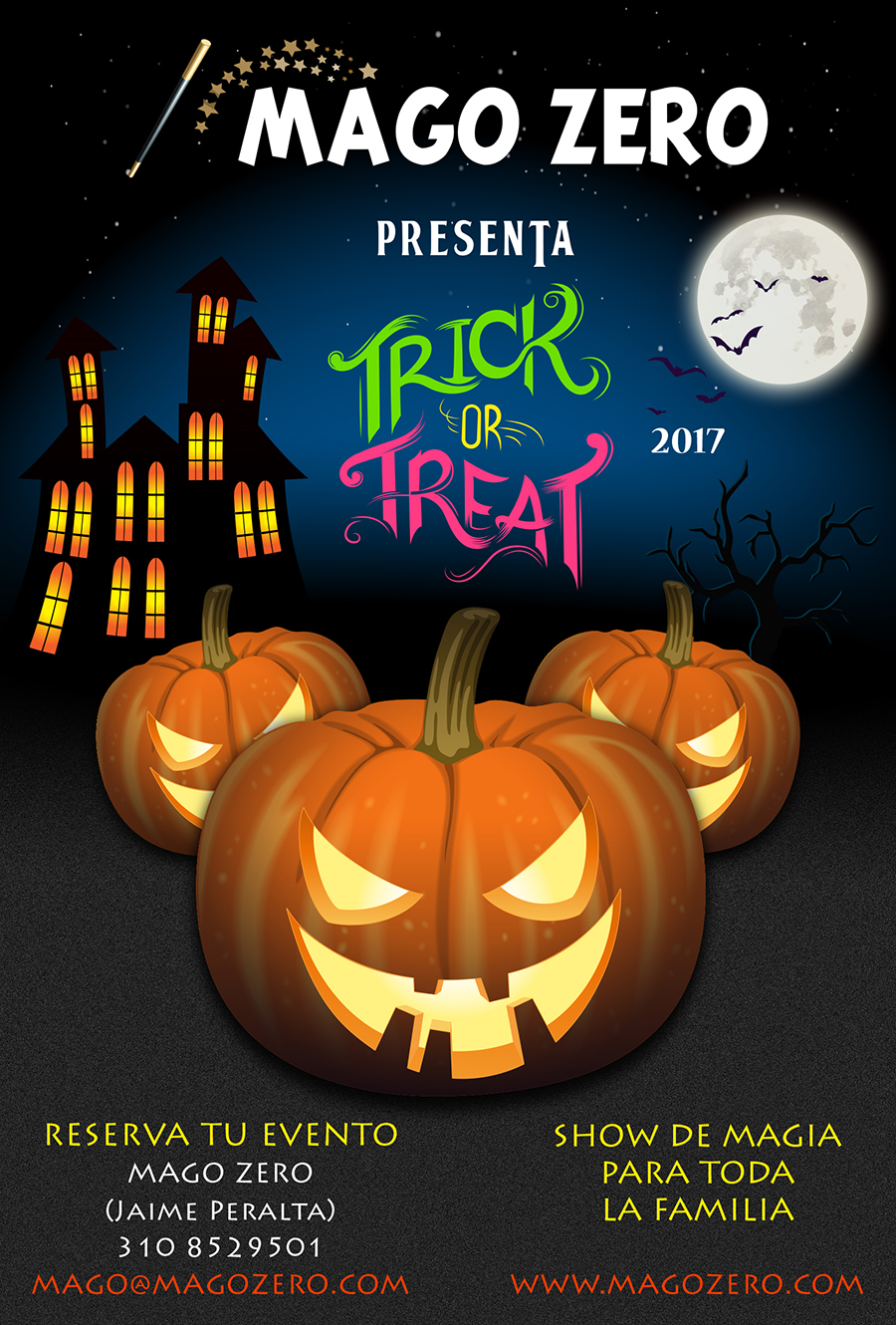 Show de magia trick or treat 2017