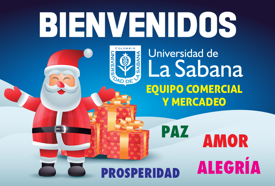 INVITACIÓN CUMPLEAÑOS JULIAN GÓMEZ letrero universidad de la sabana
