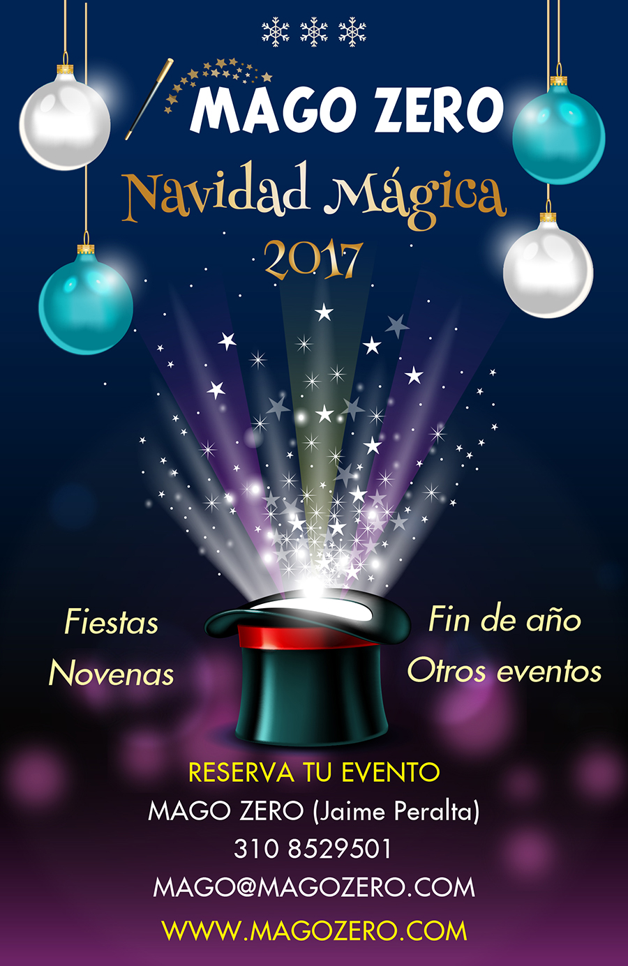 show de magia en navidad 2017