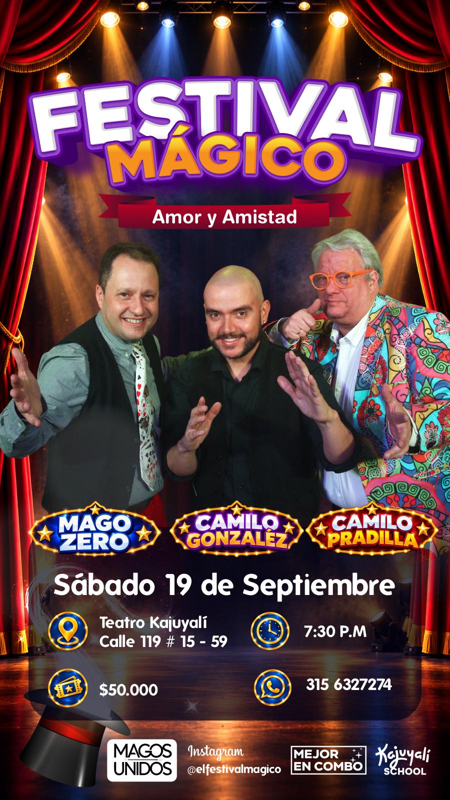 festival mágico amor y amistad