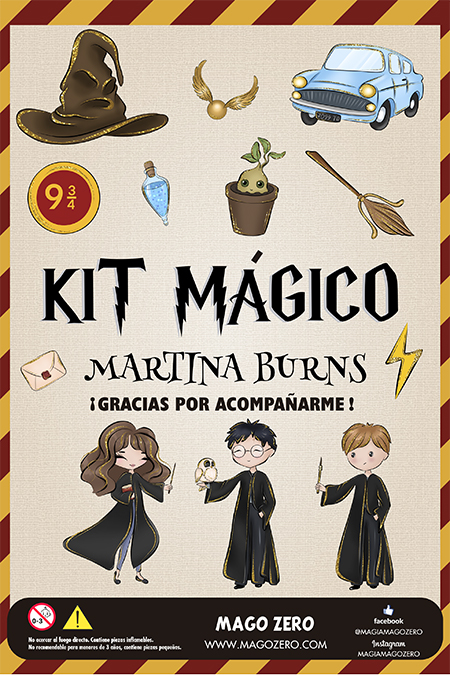kit de magia fiesta harry potter