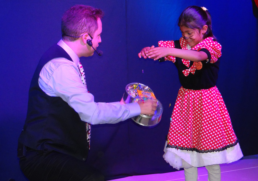 show de magia para niños en Halloween Bogotá