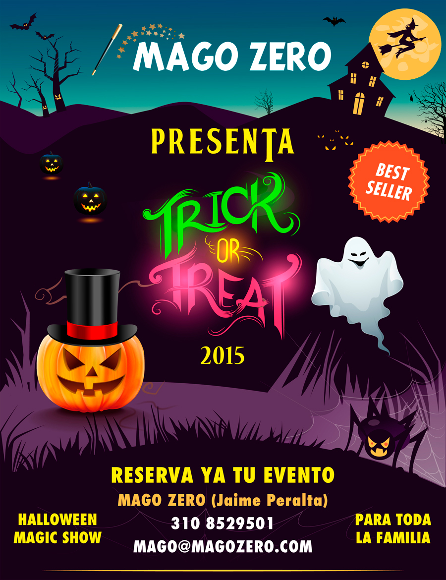 mago halloween bogota 2015